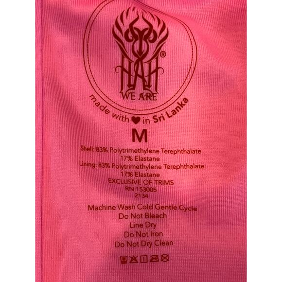 HAH x Revolve Had Me At Hello Bodysuit Medium Open Back in Rose Quartz Pink - Picture 5 of 8